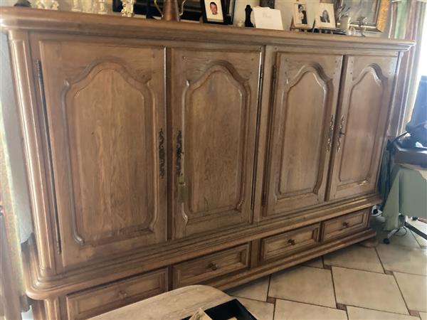 Grote foto massieve eikenhouten eetplaats huis en inrichting eettafels