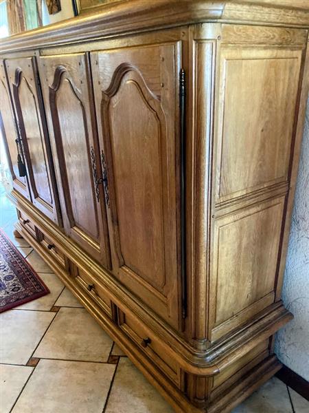 Grote foto massieve eikenhouten eetplaats huis en inrichting eettafels