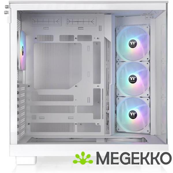 Grote foto thermaltake view 380 xl tg argb midi tower wit computers en software behuizingen en kasten