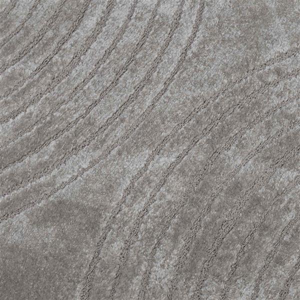 Grote foto vidaxl vloerkleden rechthoekig galati grijs 200 x 80 cm polyester huis en inrichting vloerbedekking en kleden