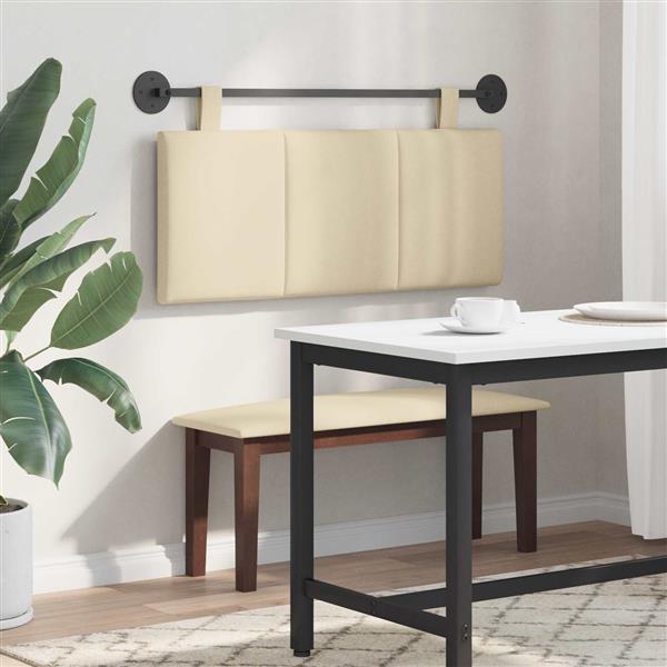 Grote foto vidaxl hangend hoofdeinde cr me stof antiek en kunst stoelen en banken