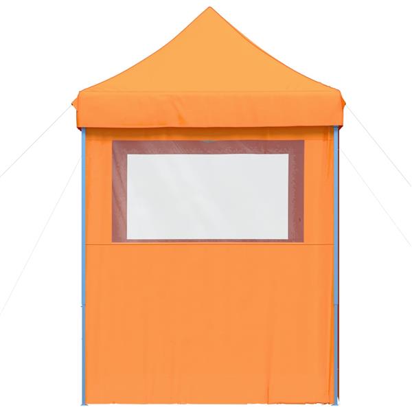 Grote foto vidaxl partytent oranje 200 x 200 x 306 cm oxford stof tuin en terras overige tuin en terras