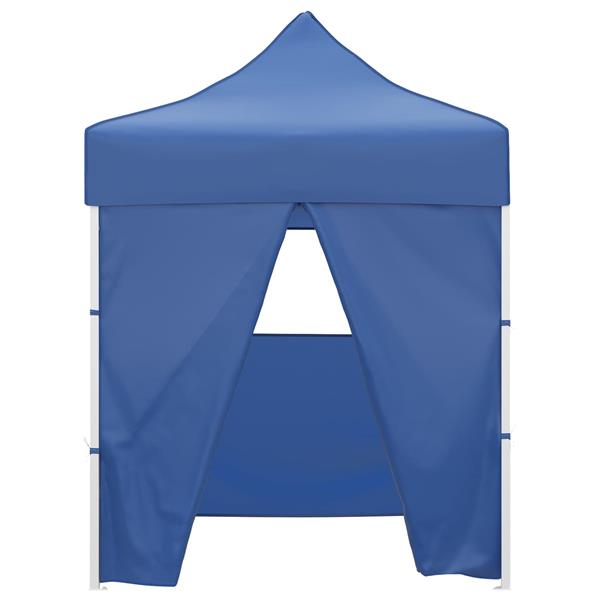 Grote foto vidaxl partytent blauw 200 x 200 x 315 cm oxford stof tuin en terras overige tuin en terras