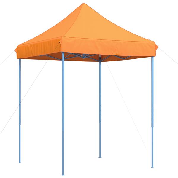 Grote foto vidaxl partytent oranje 200 x 200 x 306 cm oxford stof tuin en terras overige tuin en terras