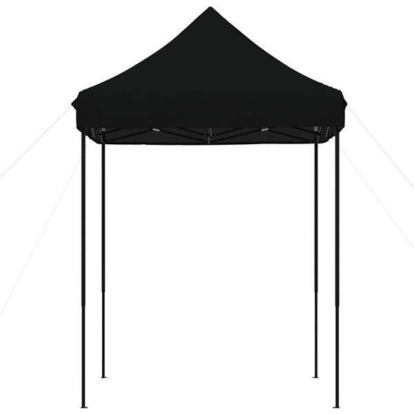 Grote foto vidaxl partytent zwart 200 x 200 x 306 cm oxford stof tuin en terras overige tuin en terras