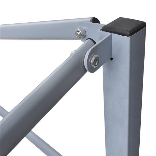 Grote foto vidaxl partytent blauw 200 x 200 x 315 cm oxford stof tuin en terras overige tuin en terras