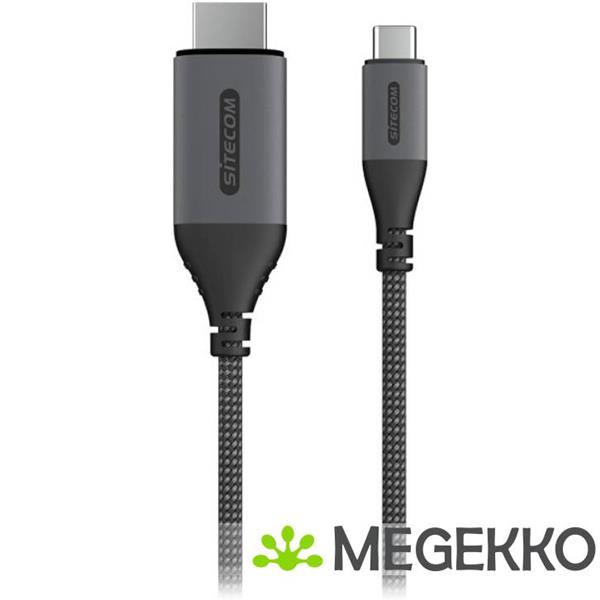 Grote foto sitecom usb c to hdmi 2.0 cable 1 8m 4k computers en software overige computers en software