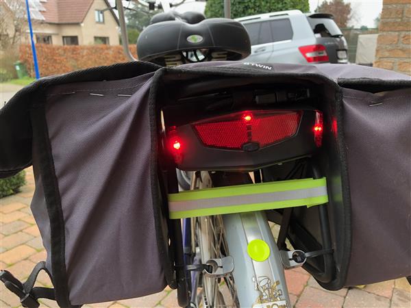 Grote foto fiets tandem fietsen en brommers tandems