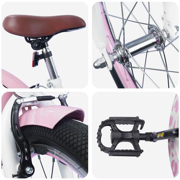 Grote foto vidaxl kinderfiets 20 inch voor 6 11 jaar oud lichtroze fietsen en brommers herenfietsen