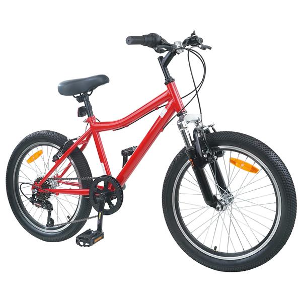 Grote foto vidaxl kinderfiets 20 inch 6 speed voor 6 11 jaar oud rood fietsen en brommers herenfietsen