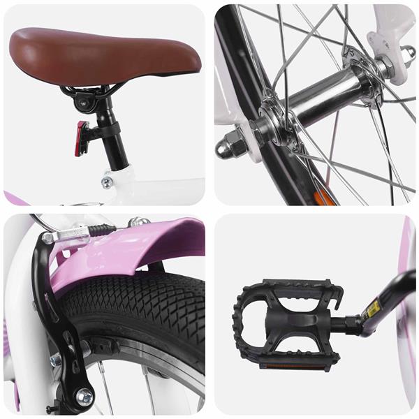 Grote foto vidaxl kinderfiets 20 inch voor 6 11 jaar oud lichtroze fietsen en brommers herenfietsen