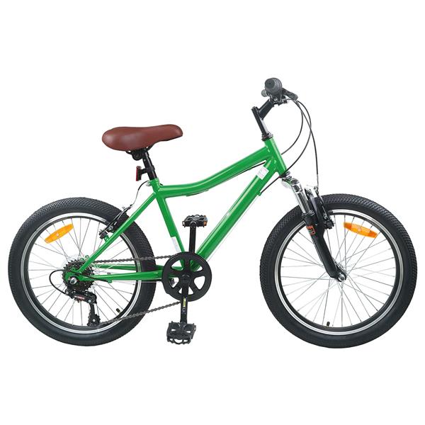 Grote foto vidaxl kinderfiets 20 inch 6 speed voor 6 11 jaar oud groen fietsen en brommers herenfietsen