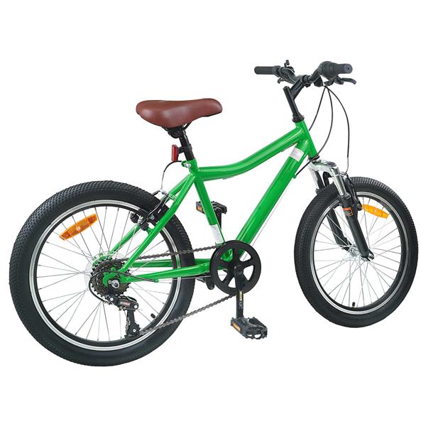 Grote foto vidaxl kinderfiets 20 inch 6 speed voor 6 11 jaar oud groen fietsen en brommers herenfietsen
