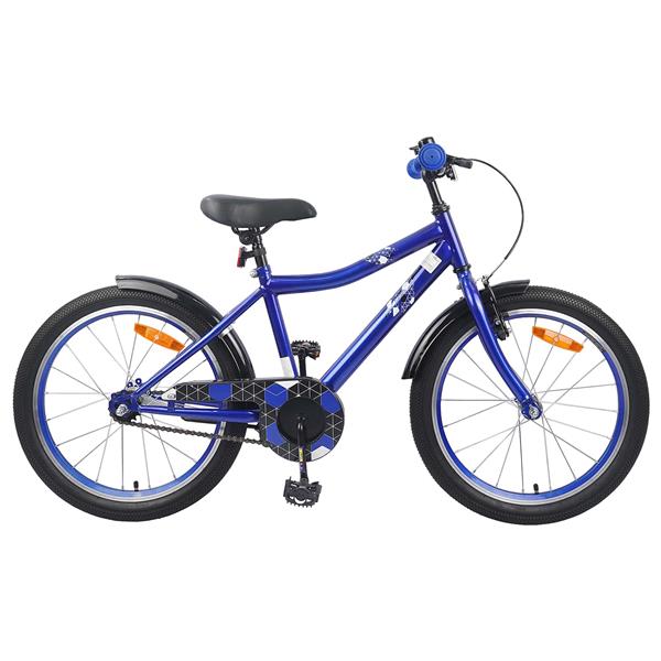 Grote foto vidaxl kinderfiets 20 inch voor 6 11 jaar oud donkerblauw fietsen en brommers herenfietsen