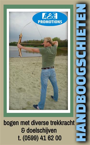 Grote foto boogschieten verhuur handboog schietkaarten etc. sport en fitness overige sport en fitness