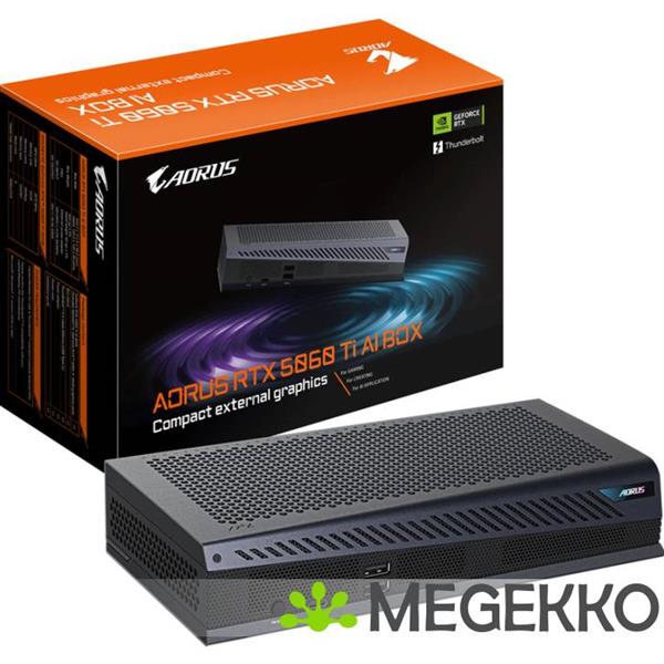 Grote foto gigabyte geforce rtx 5060 ti aorus ai box computers en software videokaarten