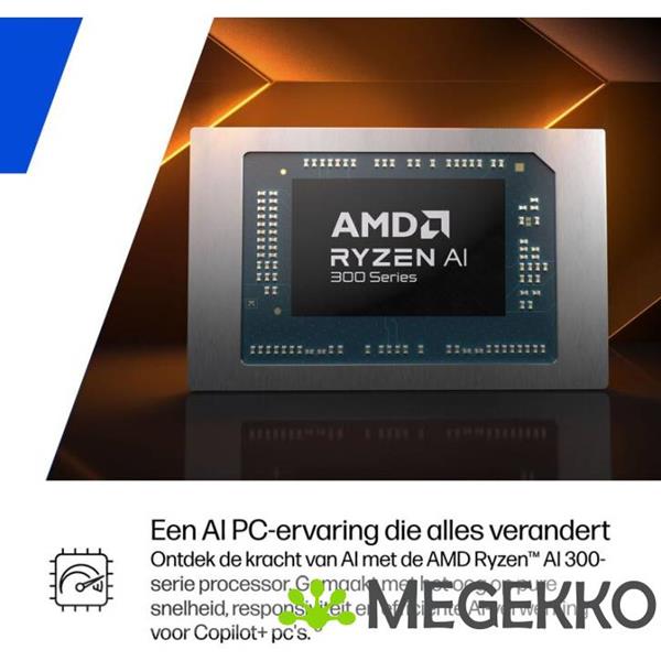 Grote foto hp omnibook x flipngai 14 fk0050nd copilot 14 amd ryzen ai 5 computers en software overige computers en software