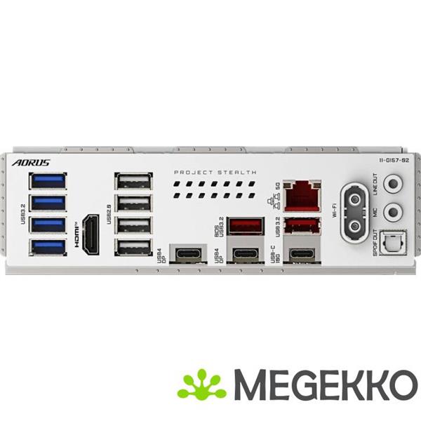 Grote foto gigabyte x870 aorus stealth ice computers en software moederborden