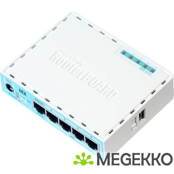 Grote foto mikrotik rb750gr3 computers en software netwerkkaarten routers en switches