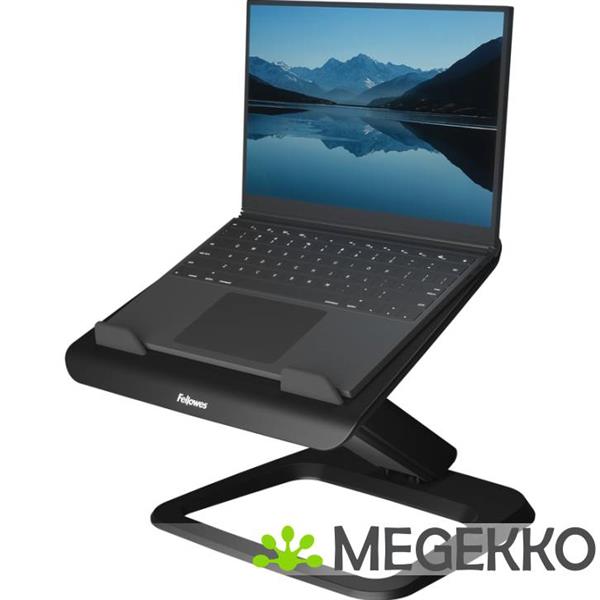 Grote foto fellowes hana lt laptop support black laptopstandaard zwart 48 3 cm 19 computers en software overige computers en software