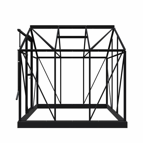 Grote foto nieuw tuinkas mary i zwart vg 3mm tuin en terras tuinhuisjes en blokhutten