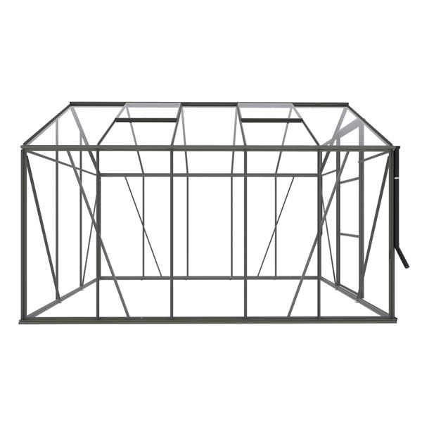 Grote foto tuinkas kate iii zwart vg 3mm tuin en terras tuinhuisjes en blokhutten