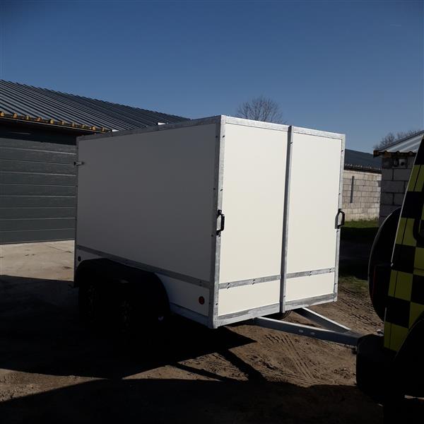 Grote foto remork met valdeur auto diversen aanhangers