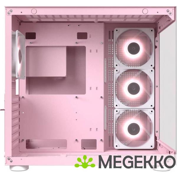 Grote foto cougar gaming fv150 rgb midi tower roze computers en software behuizingen en kasten