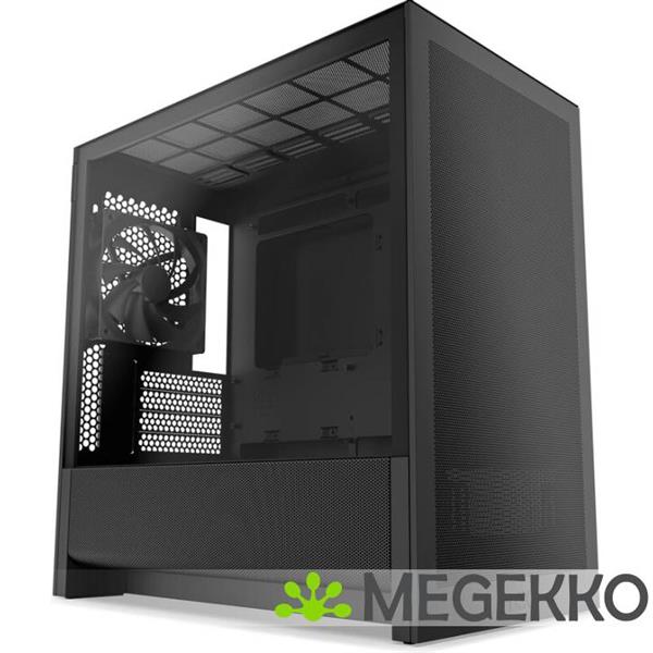 Grote foto nzxt h3 flow black computers en software behuizingen en kasten