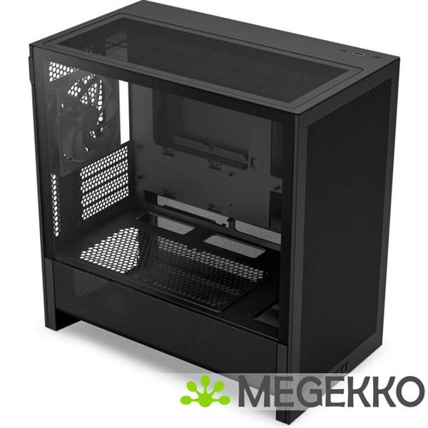 Grote foto nzxt h3 flow black computers en software behuizingen en kasten
