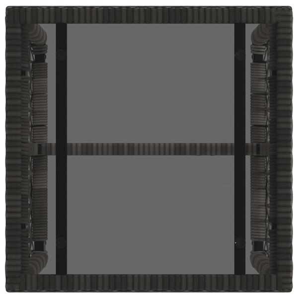 Grote foto vidaxl buitenmeubelset met kussen 3 pcs grijs en marineblauw tuin en terras tuinmeubelen