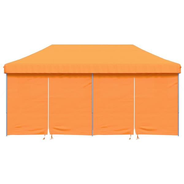 Grote foto vidaxl partytent oranje 292 x 580 x 315 cm oxford stof tuin en terras overige tuin en terras