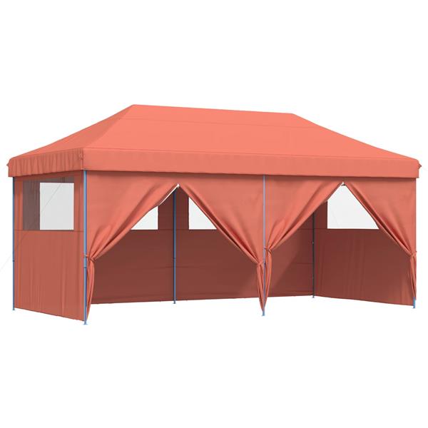 Grote foto vidaxl partytent terracotta 292 x 580 x 315 cm oxford stof tuin en terras overige tuin en terras