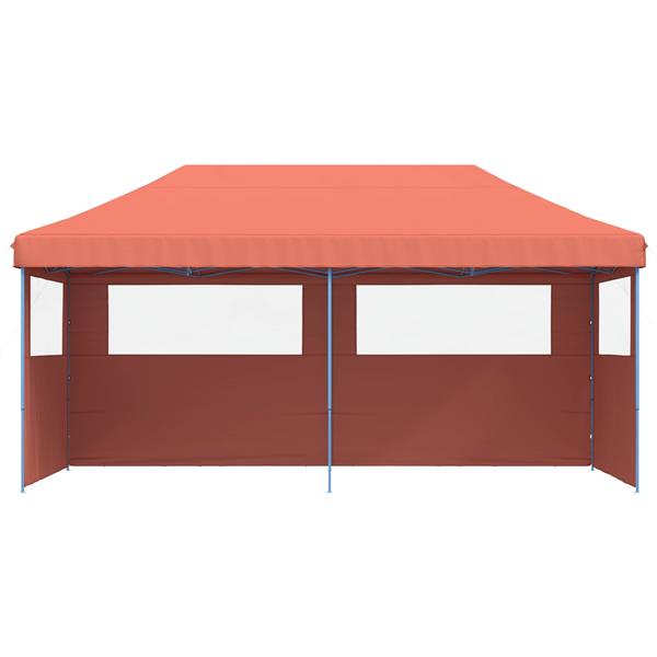 Grote foto vidaxl partytent terracotta 292 x 580 x 315 cm oxford stof tuin en terras overige tuin en terras