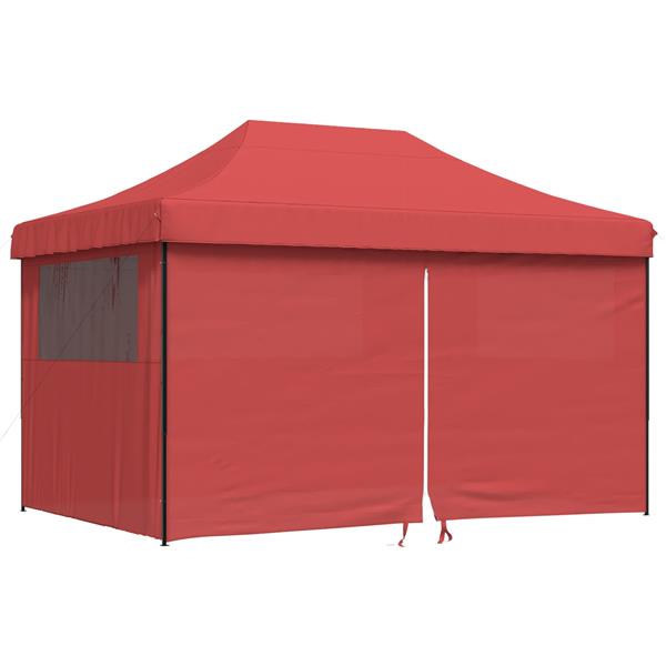 Grote foto vidaxl partytent bordeauxrood 292 x 440 x 315 cm oxford stof tuin en terras overige tuin en terras