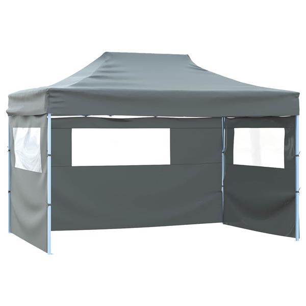 Grote foto vidaxl partytent antraciet 291 x 431 x 315 cm oxford stof tuin en terras overige tuin en terras