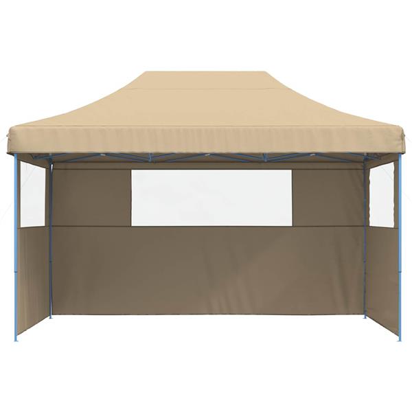 Grote foto vidaxl partytent beige 292 x 440 x 315 cm oxford stof tuin en terras overige tuin en terras