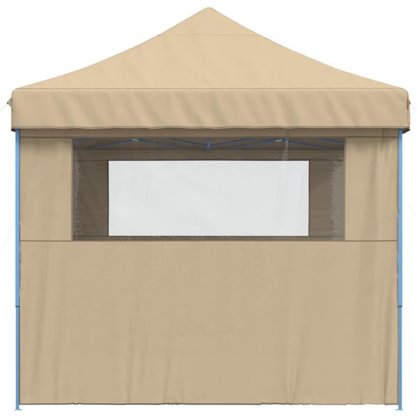 Grote foto vidaxl partytent beige 292 x 440 x 315 cm oxford stof tuin en terras overige tuin en terras