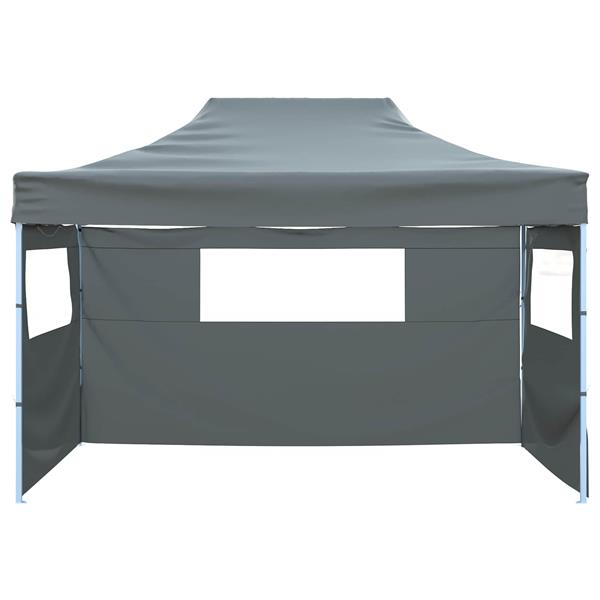 Grote foto vidaxl partytent antraciet 291 x 431 x 315 cm oxford stof tuin en terras overige tuin en terras