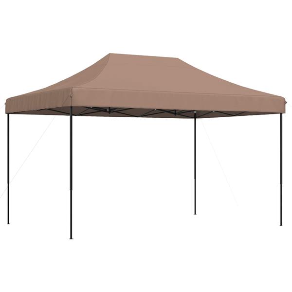 Grote foto vidaxl partytent bruin 292 x 440 x 315 cm oxford stof tuin en terras overige tuin en terras