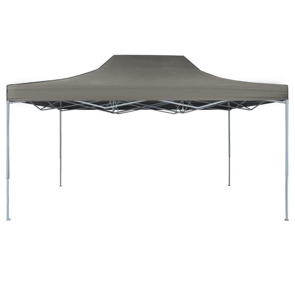 Grote foto vidaxl partytent antraciet 291 x 431 x 315 cm oxford stof tuin en terras overige tuin en terras