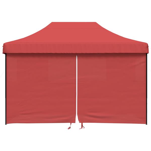 Grote foto vidaxl partytent bordeauxrood 279 x 410 x 315 cm oxford stof tuin en terras overige tuin en terras