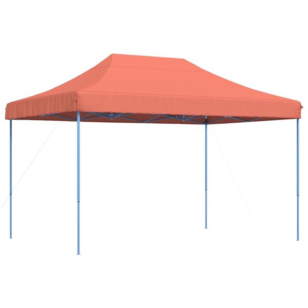 Grote foto vidaxl partytent terracotta 279 x 410 x 315 cm oxford stof tuin en terras overige tuin en terras
