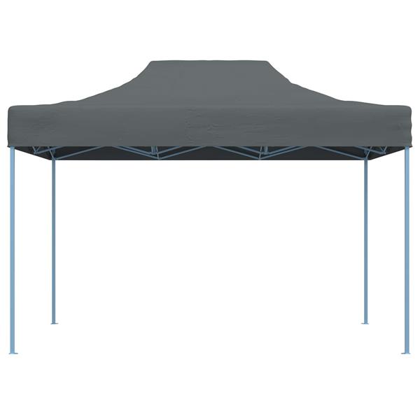 Grote foto vidaxl partytent antraciet 280 x 410 x 315 cm oxford stof tuin en terras overige tuin en terras