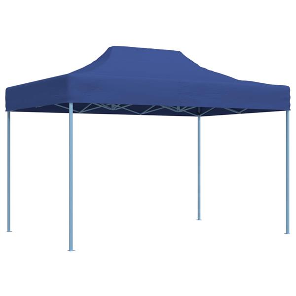 Grote foto vidaxl partytent blauw 280 x 410 x 315 cm oxford stof tuin en terras overige tuin en terras