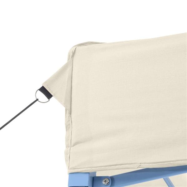 Grote foto vidaxl partytent cr me 280 x 410 x 315 cm oxford stof tuin en terras overige tuin en terras