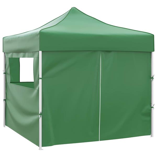Grote foto vidaxl partytent groen 291 x 291 x 315 cm oxford stof tuin en terras overige tuin en terras
