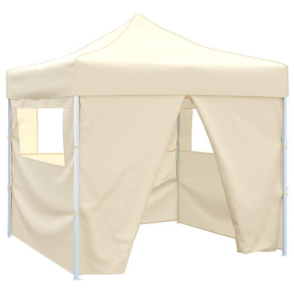 Grote foto vidaxl partytent cr me 291 x 291 x 315 cm oxford stof tuin en terras overige tuin en terras