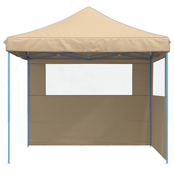 Grote foto vidaxl partytent beige 292 x 292 x 315 cm oxford stof tuin en terras overige tuin en terras