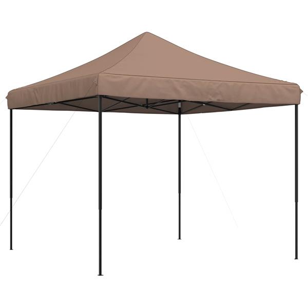 Grote foto vidaxl partytent bruin 292 x 292 x 315 cm oxford stof tuin en terras overige tuin en terras